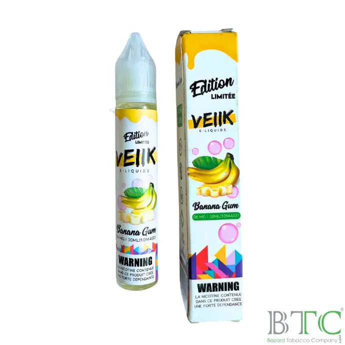 VEIIK LIQUIDE 30ml BANANA GUM 6mg
